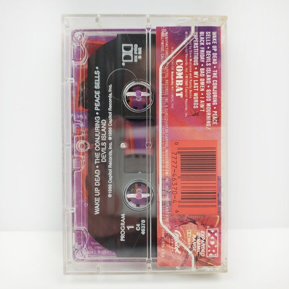 Megadeth Peace Sells Who's Buying Cassette Tape 1986 Thrash Metal Combat Tested - Picture 2 of 7